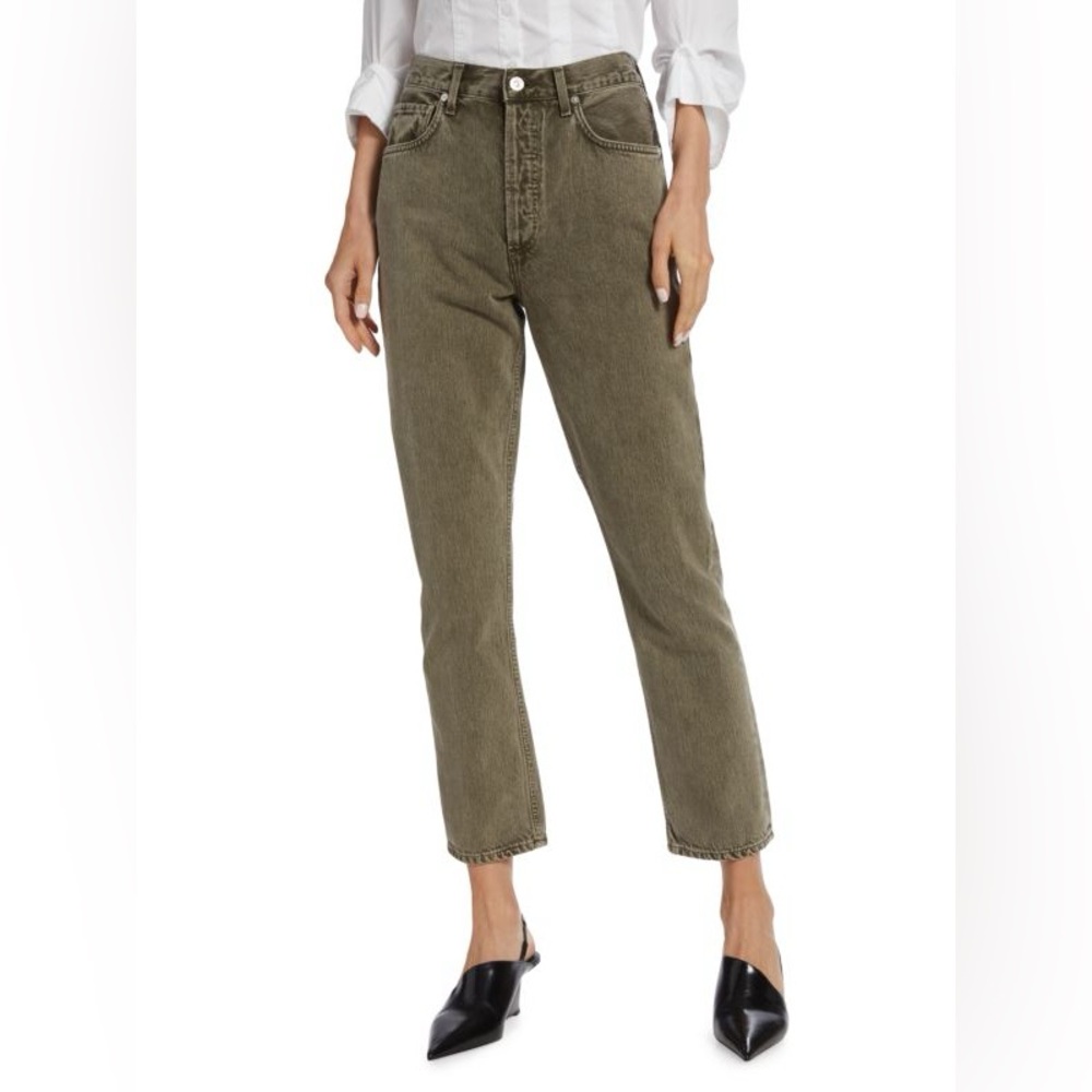 Citizens of Humanity Jolene High Rise Straight Leg Jeans